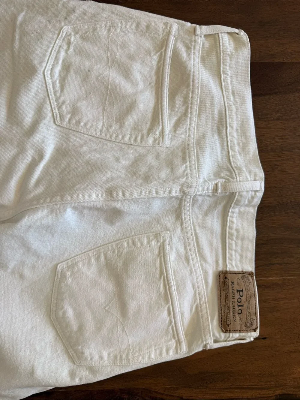 Polo by Ralph Lauren Slim Straight White Men's Jeans
